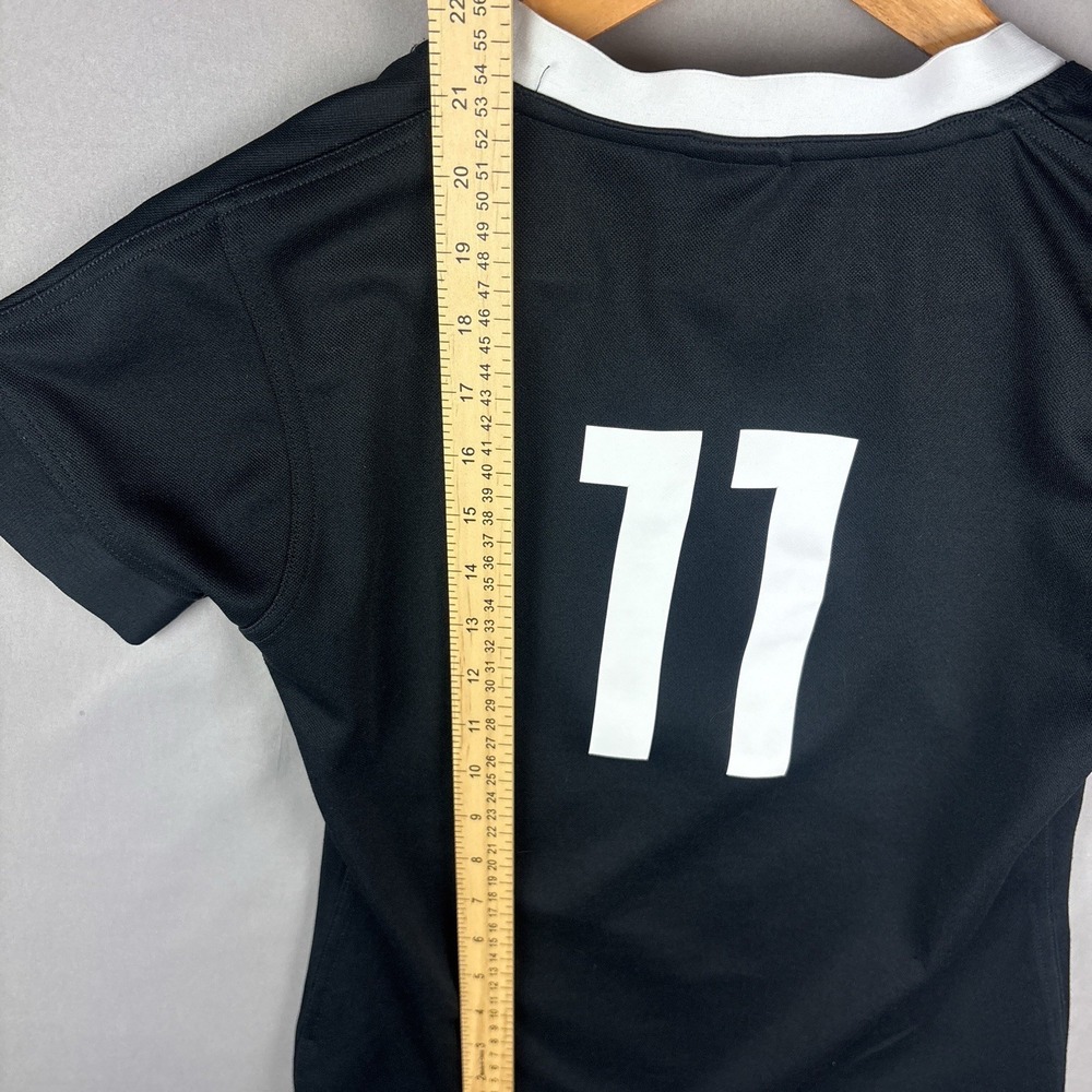 Adidas New Zealand All Blacks #11 Womens Small Jersey AIG Black - Picture 5 of 7